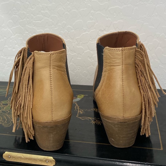 Zara Fringe Booties - Picture 7 of 8